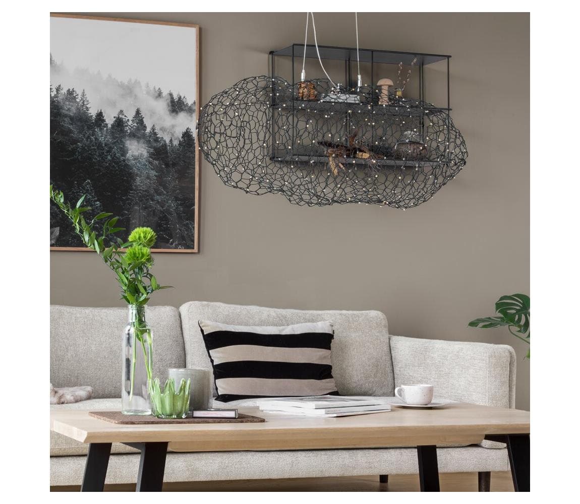 ByRydens 4201250-4002 - LED Luster na lanku HAYDEN LED/15W/230V čierna 4201250-4002