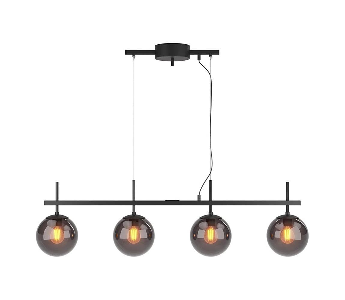 ByRydens 4202360-4505 - Závesný luster BOYLE na lankách 4xE27/8W/230V 4202360-4505