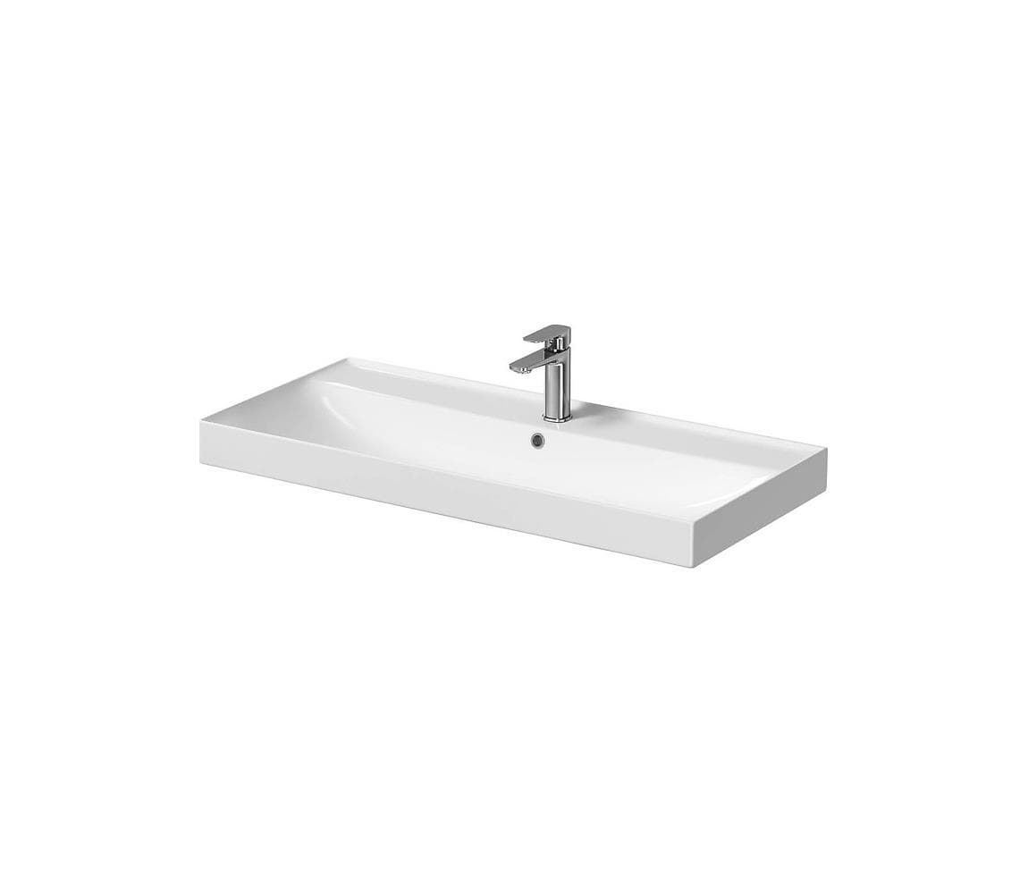 Cersanit K120-011 - Zapustené umývadlo LARGA 46x100 cm keramika/lesklá biela K120-011