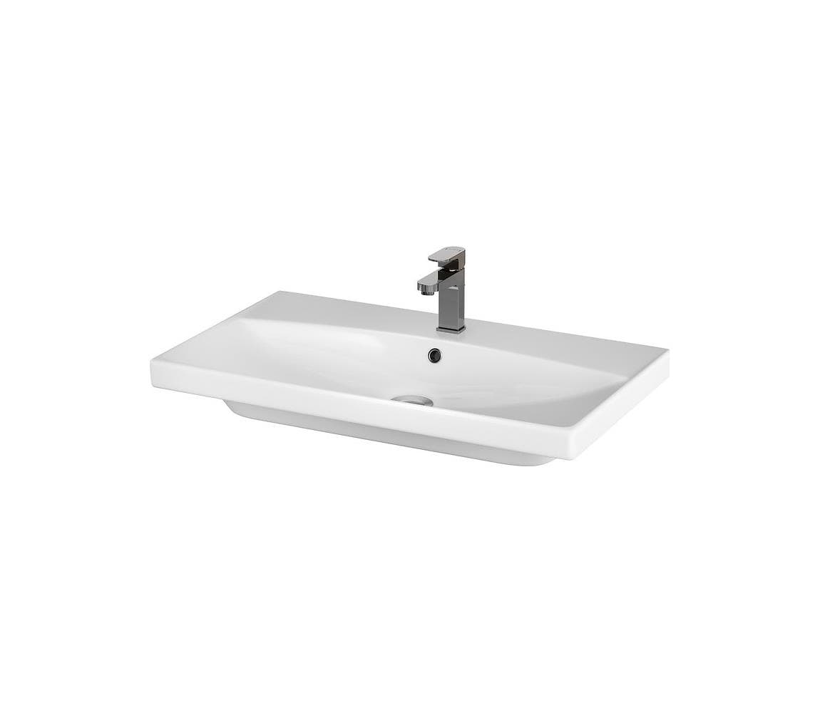Cersanit K35-061 - Zapustené umývadlo CITY 45,5x80,5 cm keramika/lesklá biela K35-061