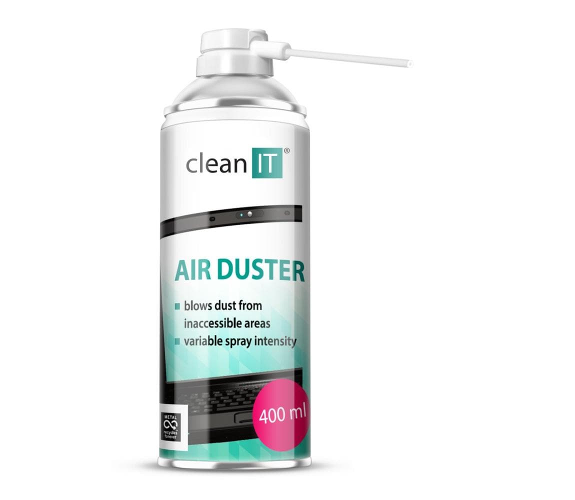 CLEAN IT CL-102 - Stlačený plyn na čistenie elektronických zariadení 400 ml CL-102