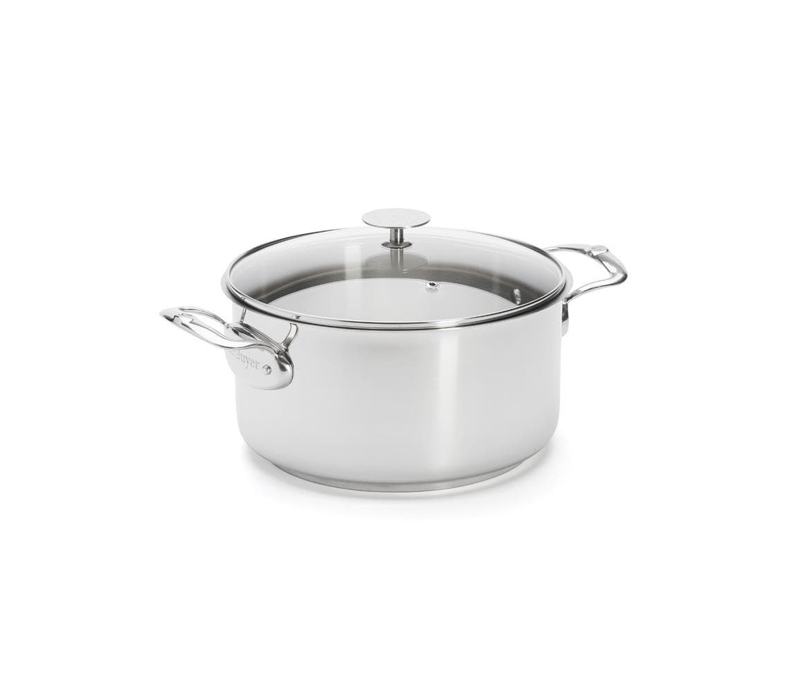 De Buyer 3427.24 - Hrniec MILADY 24 cm s pokrievkou, z nehrdzavejúcej ocele 3427.24