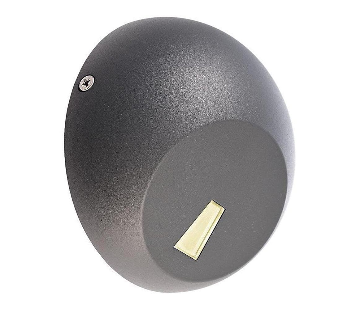 Deko-Light 731111-LED Vonkajšie nástenné svietidlo AQUILAE 3,5W/230V IP65 antracit 731111