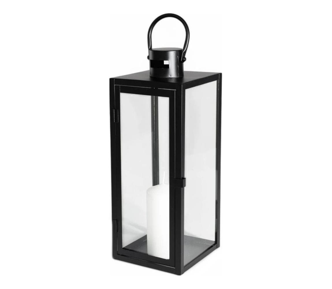 Estilo Home Dekoratívna lucerna TOWER 63 cm čierna 5905623250946