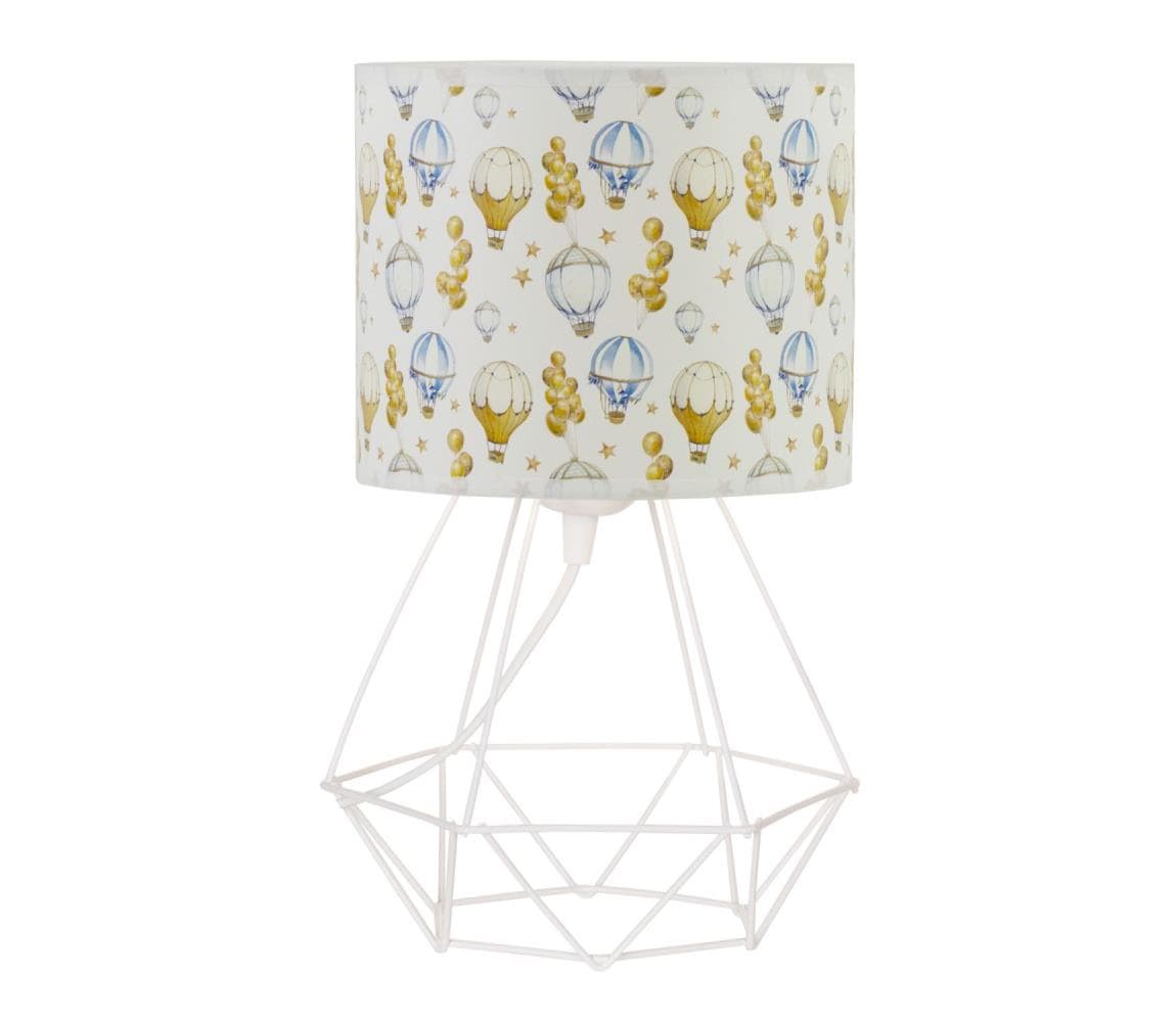 Detská stolná lampa KIDS ROOM 1xE27/60W/230V priemer 18 cm balóniky H0947