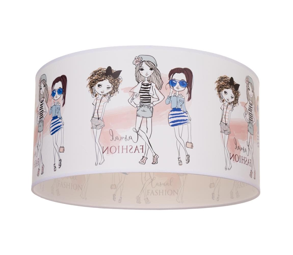 Detské stropné svietidlo GIRLS VIBES 1xE27/60W/230V pr. 40 cm pre dievčatá H0988