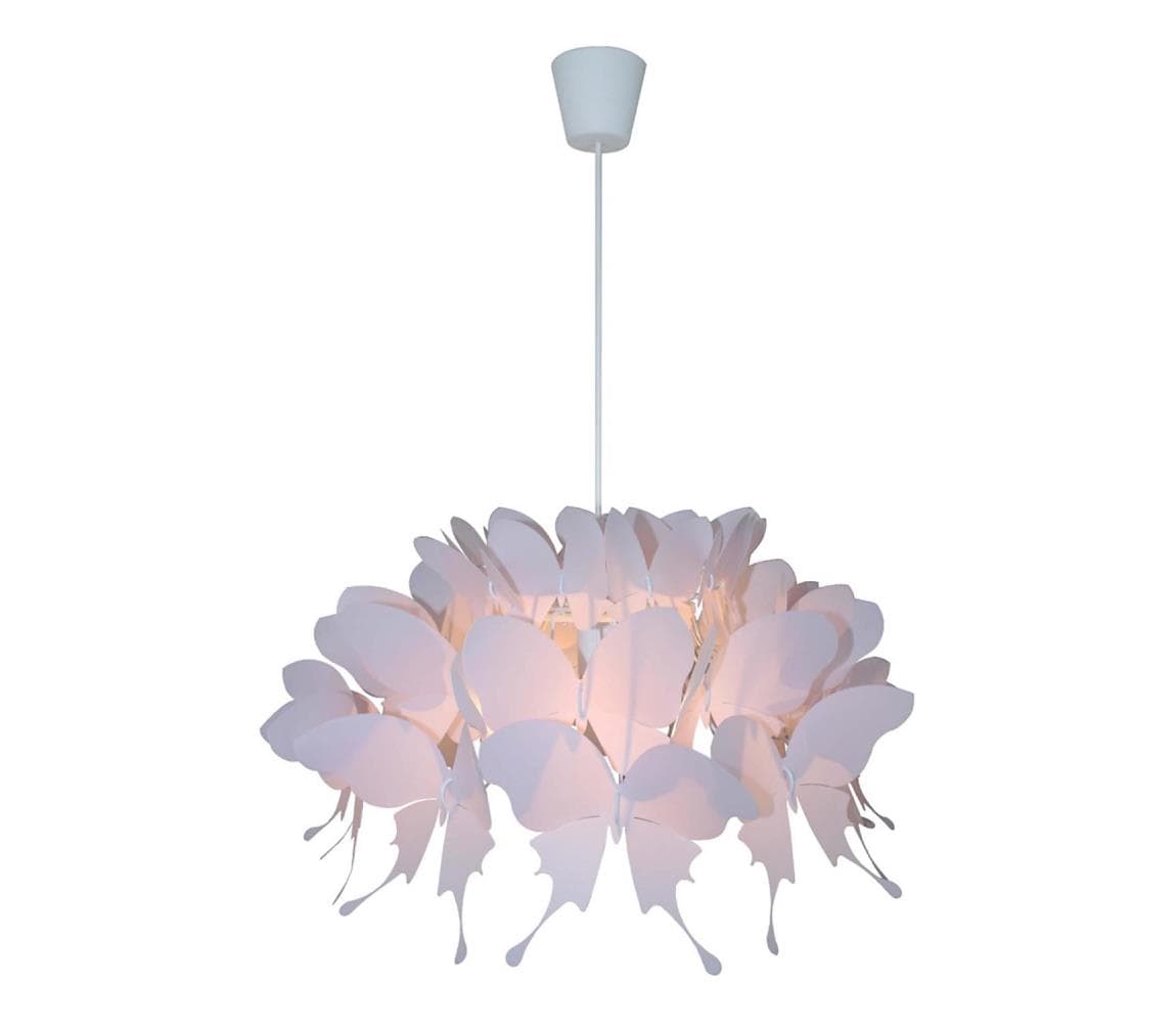 Light Prestige Detský luster FARFALLA 1xE27/60W/230V ružový LP-MD088-3439A/1P RÓŻOWY