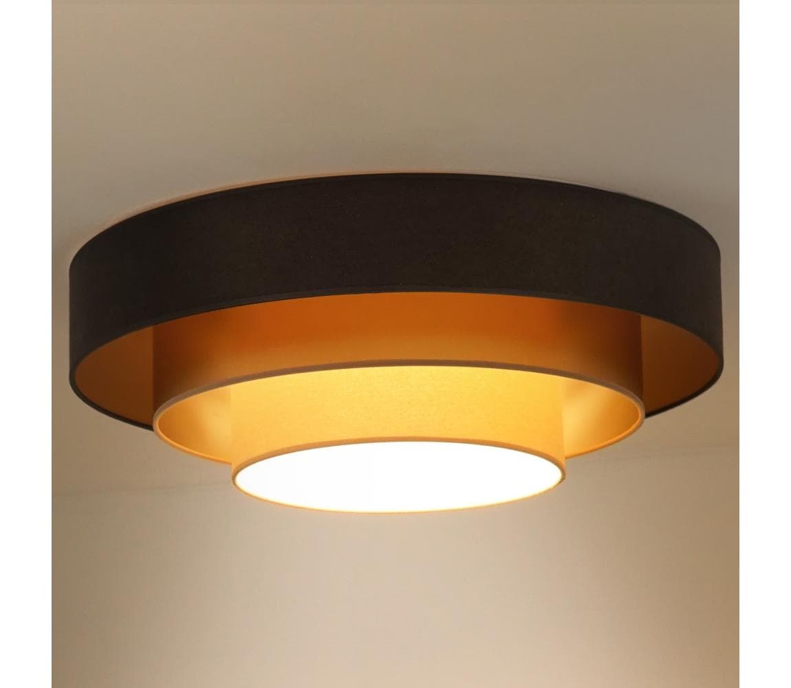 - LED Stropné svietidlo LUNETA LED/26W/230V pr. 60 cm 4000K hnedá/zlatá 606288