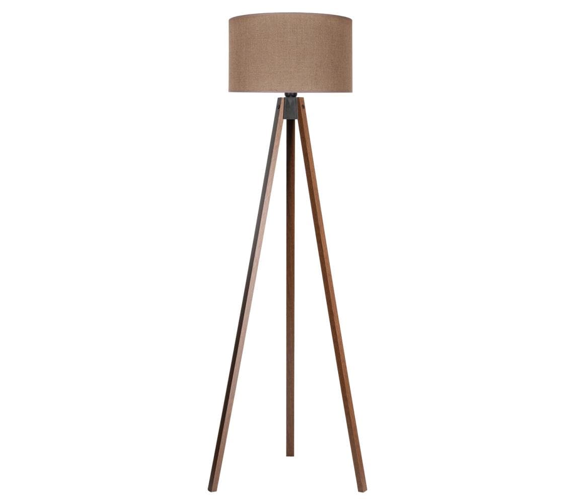 - Stojacia lampa 1xE27/60W/230V pr. 44 cm hnedá/wenge AS0462+DU82597