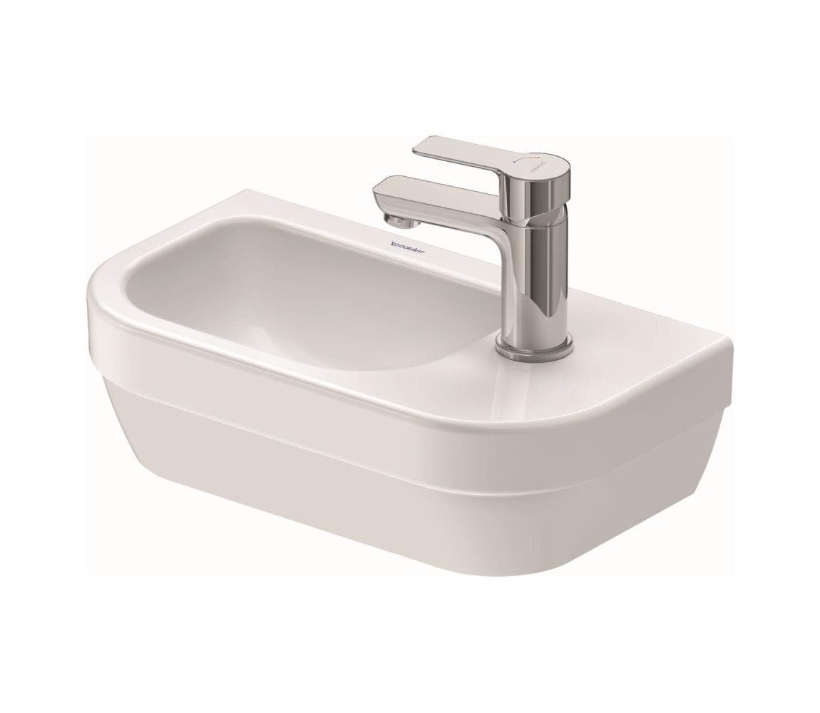 Duravit 7494000412 - Závesné umývadlo D-CODE 40x22 cm keramika/lesklá biela 07494000412