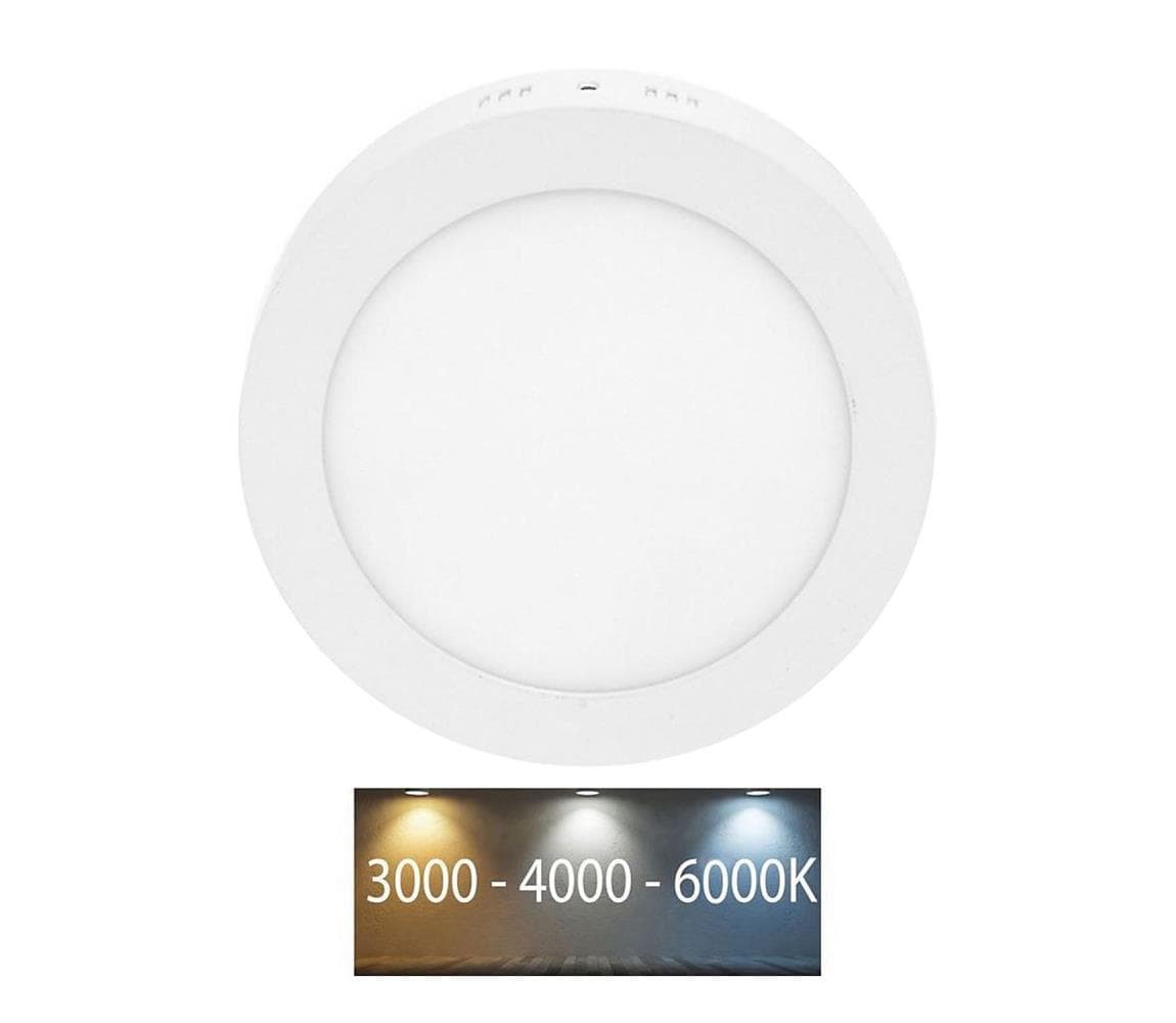 LED-CSL-CCT/12W/BI - LED Stropné svietidlo LADA LED/12W/230V biela LED-CSL-CCT/12W/BI