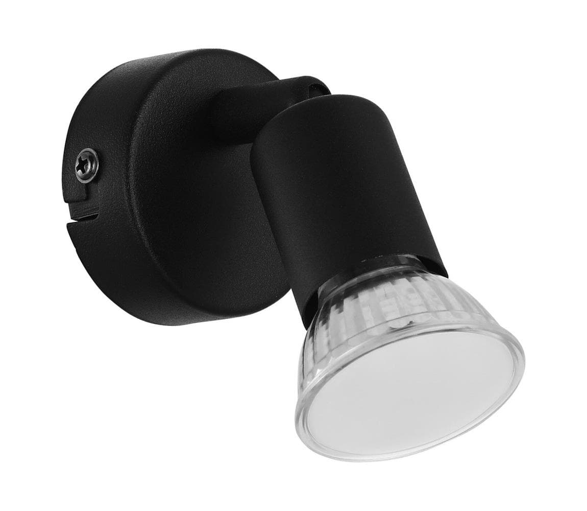 Eglo 32428 - LED Nástenné bodové svietidlo BUZZ-LED 1xGU10/2,8W/230V 3000K čierna 32428