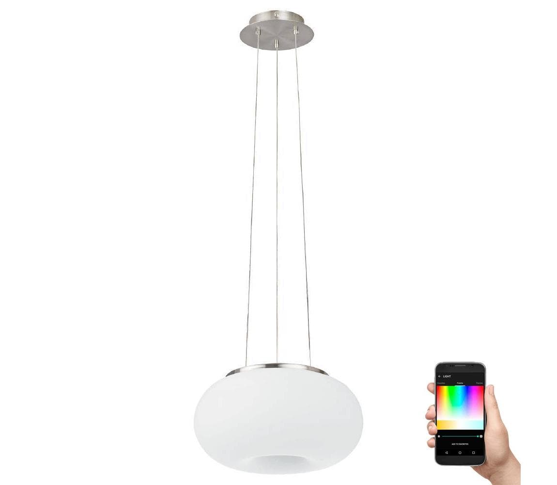 Eglo 33766 - LED RGBW Stmievateľný luster na lanku OPTICA-C LED/22W/230V 33766