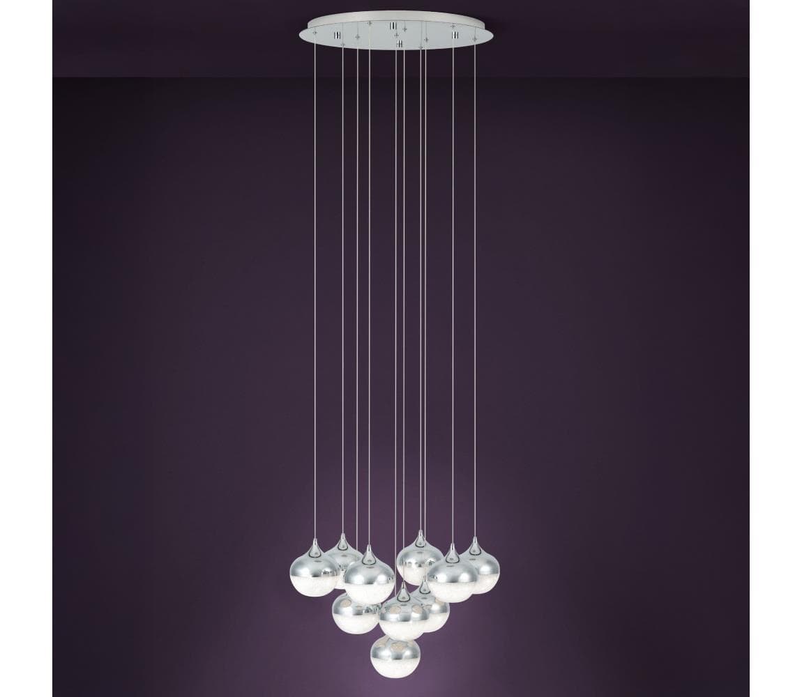 Eglo 39527 - LED Stmievateľný luster na lanku MIOGLIA 10xLED/3,1W/230V 39527