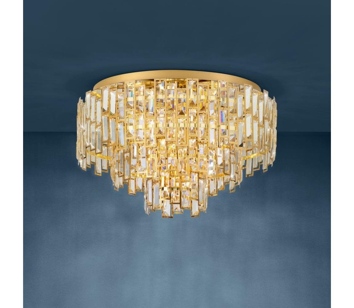 Eglo 39611 - Stropné svietidlo CALMEILLES 10xE14/25W/230V priemer 63 cm 39611