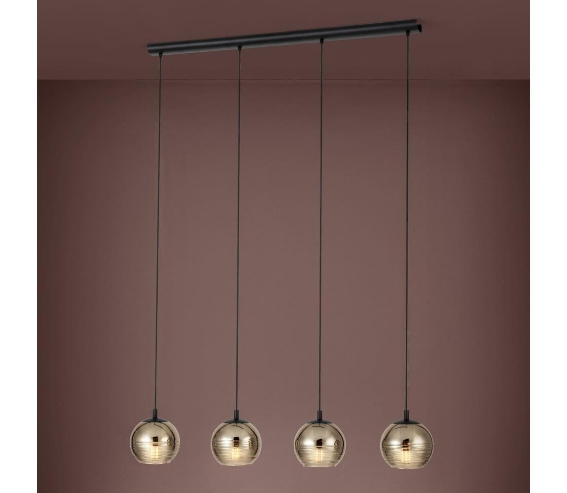 Eglo 39686 - Luster na lanku LEMORIETA 4xE27/40W/230V 39686