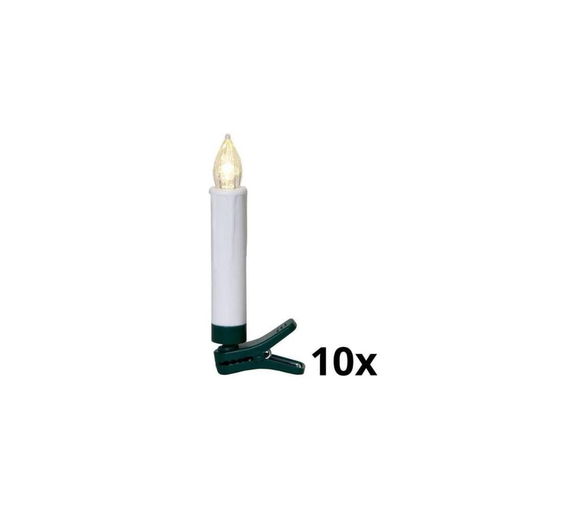 Eglo 410001 - SADA 10x LED osvetlenie na vianočný stromček LED/0,06W/1xAAA 410001