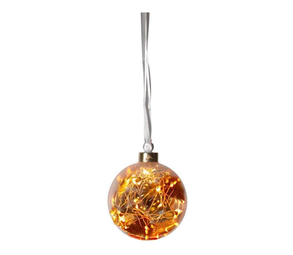 Eglo 410588 - LED Vianočná dekorácia GLOW 15xLED/0,064W/4,5/230V pr. 10 cm 457-74, 410588