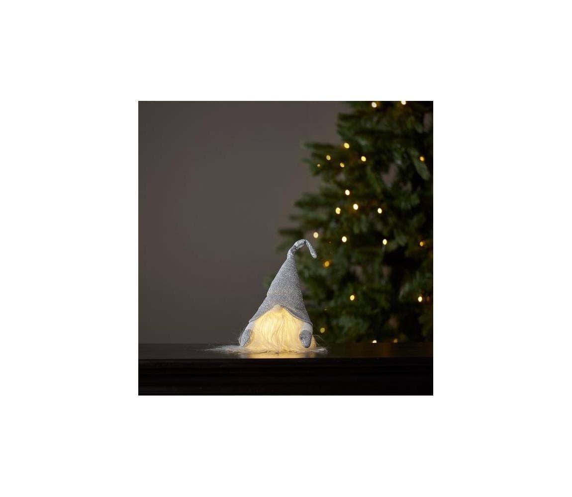 Eglo 411469 - LED Vianočná dekorácia JOYLIGHT LED/0,06W/3xAG13 sivá 991-69