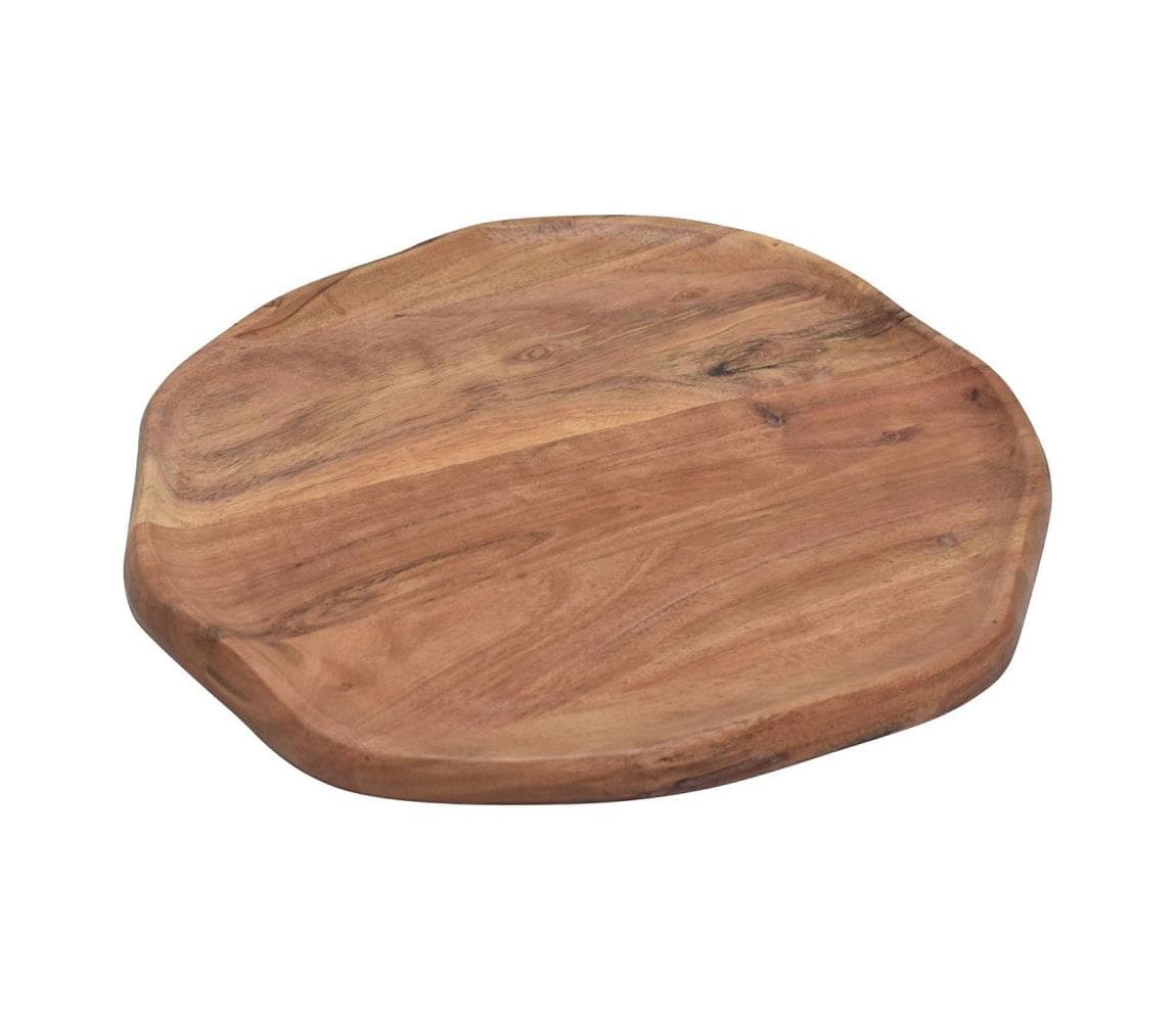 Eglo 427065 - Dekoračný podnos FORLEYET pr. 20 cm drevo 427065