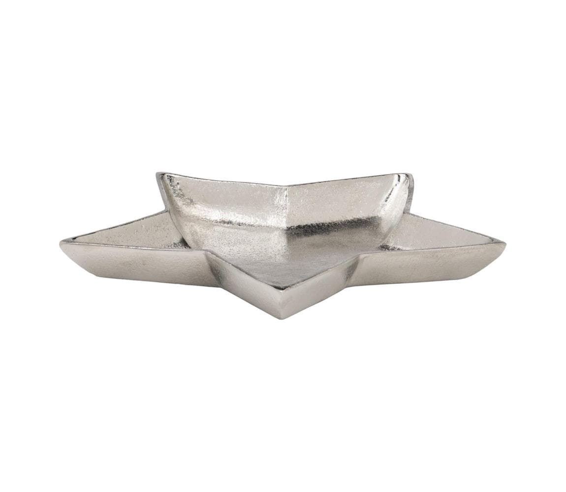 Eglo 427425 - Dekoratívny podnos AMBOLOSY 30x32 cm strieborný 427425