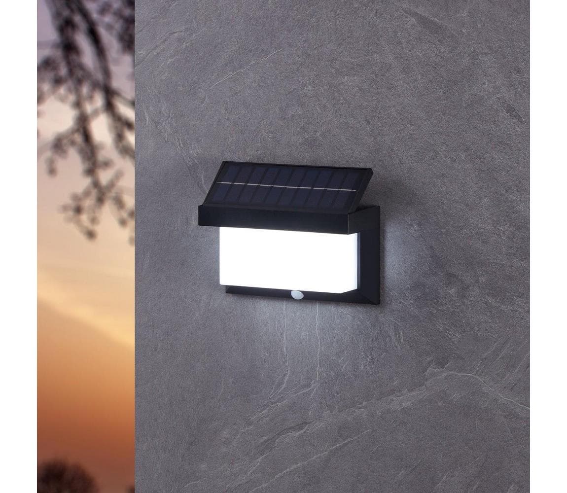 Eglo 48968- LED Solárne nástenné svietidlo so senzorom UTRERA LED/3,84W/3,7V IP44 48968