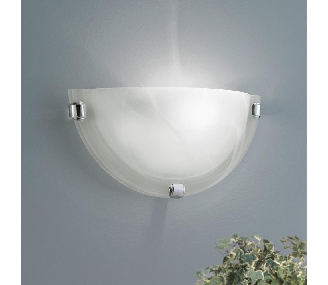 Eglo 7188 - Nástenné svietidlo SALOME 1xE27/60W/230V alabastrové sklo 7188