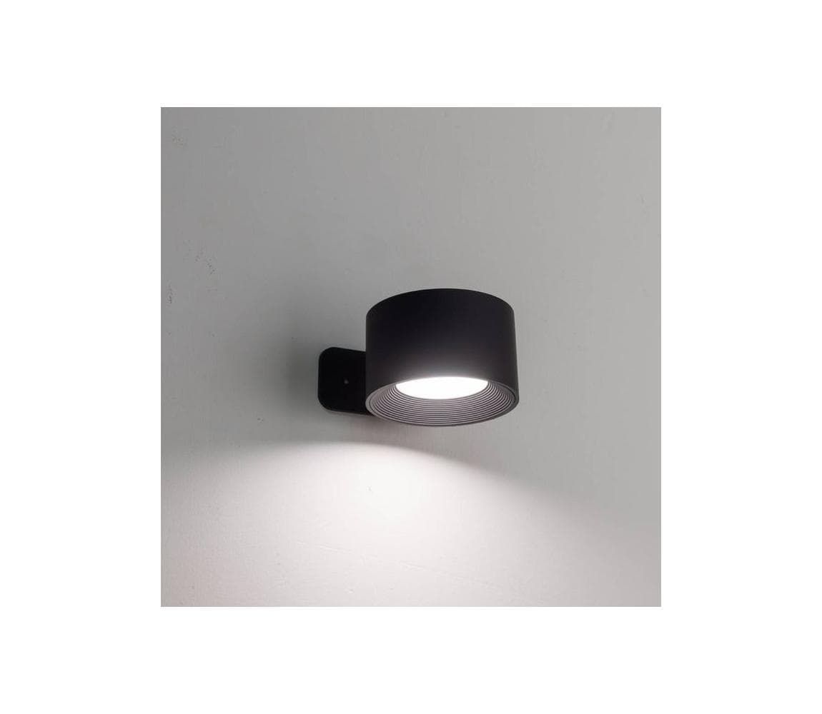 Eglo 74117 - LED stmievateľné nabíjateľné dotykové nástenné svietidlo MURAGLIE LED/5W/5V 2000 mAh čierne 74117