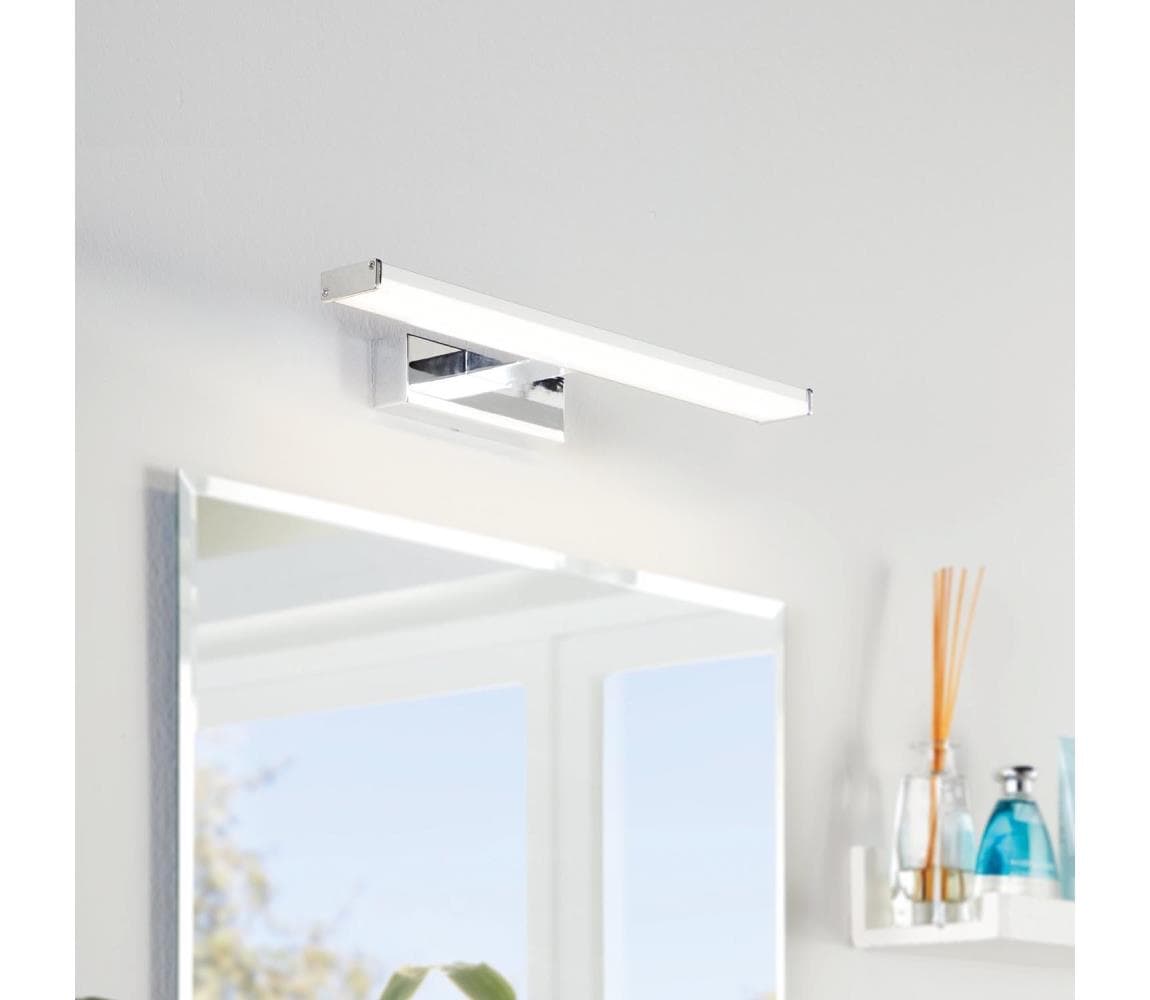 Eglo 79532 - LED Kúpeľňové osvetlenie zrkadla SARNOR 7,4W/230V 40 cm IP44 chróm 79532