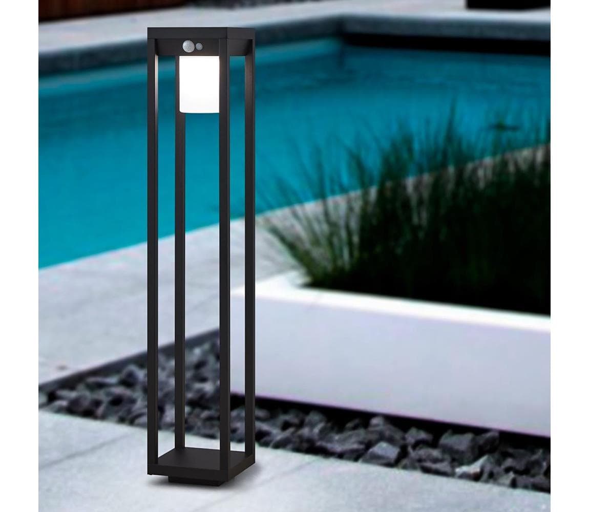 Eglo 900805 - LED Solárna lampa so senzorom MARTANO LED/3,7W/3,7V 2000 mAh IP44 900805