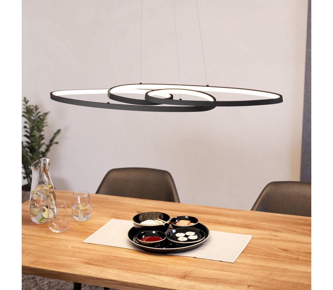 Eglo 900948 - LED Stmievateľný luster na lanku GIANELLA LED/38W/230V 900948