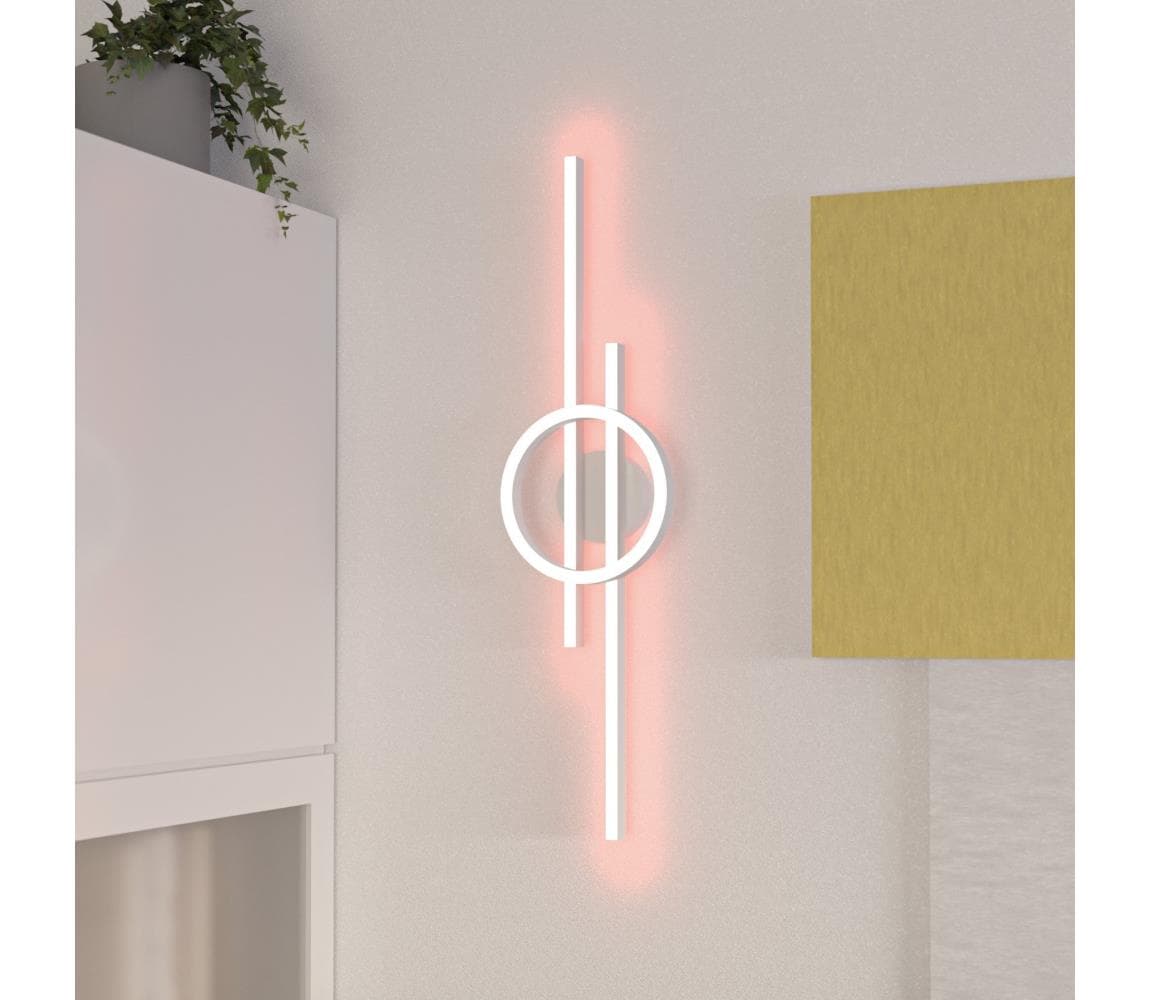 Eglo 900952- LED RGBW Stmievateľné stropné svietidlo AMANDOLO 23,5W/230V biela + DO 900952