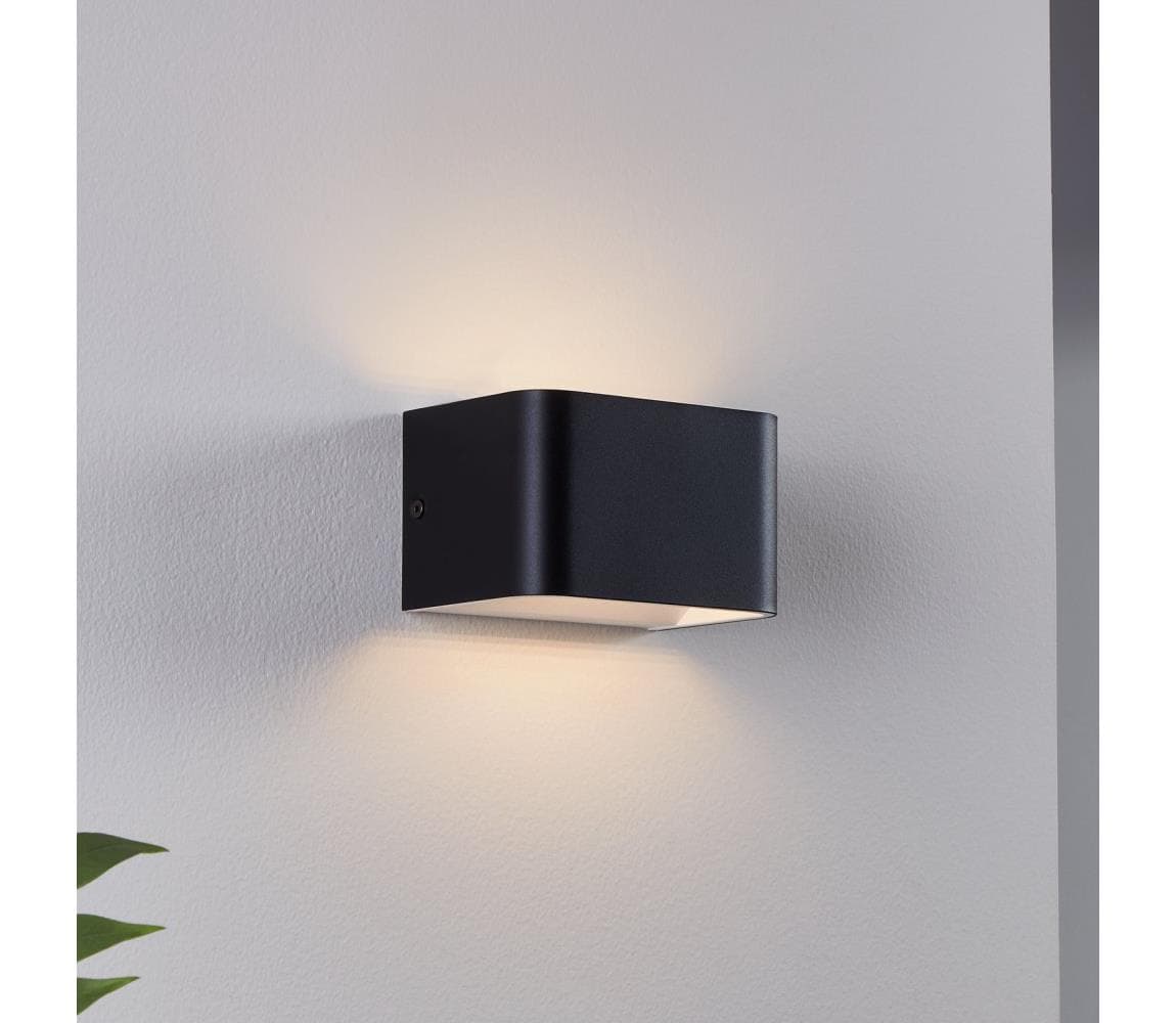 Eglo 901016 - LED Nástenné svietidlo SANIA LED/6W/230V 3000K čierna 901016