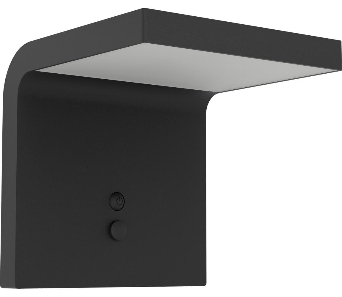 Eglo 901082-LED Solárne nástenné svietidlo so senzorom SPIANTE LED/6,5W/3,7V IP44 901082