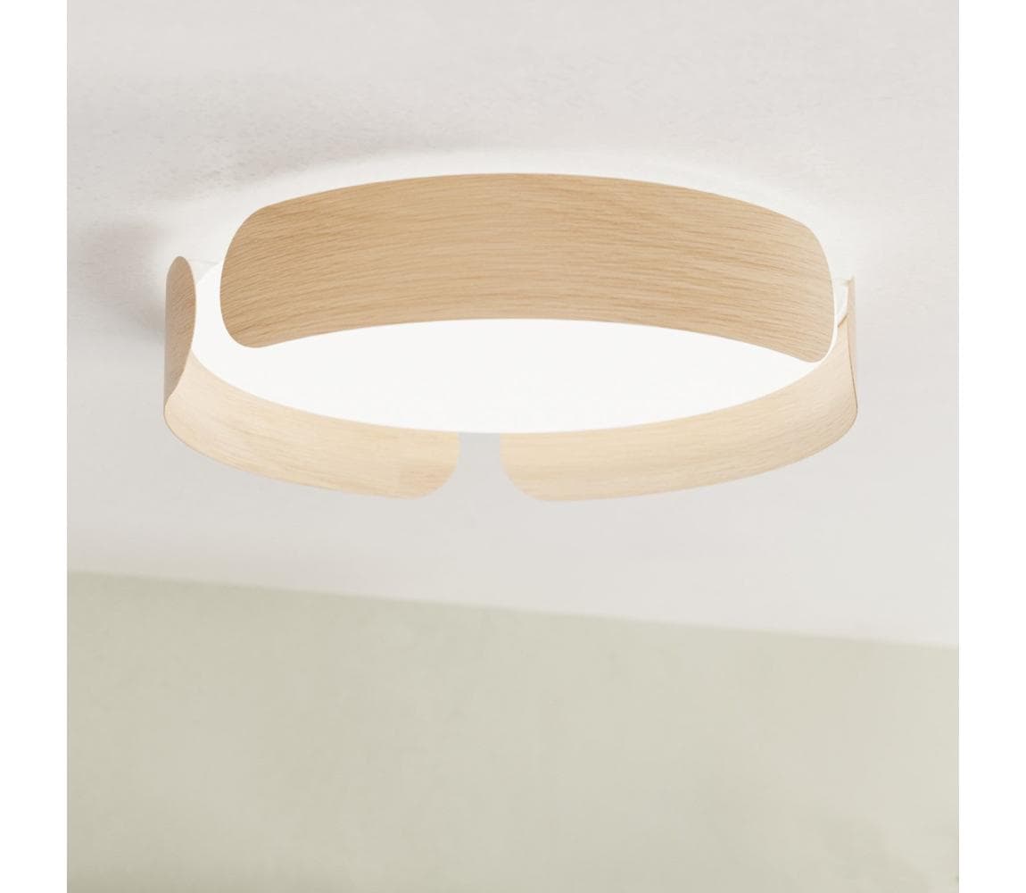 Eglo 901827 - LED stropné svietidlo VALCASOTTO LED/20W/230V, priemer 37 cm, béžové 901827