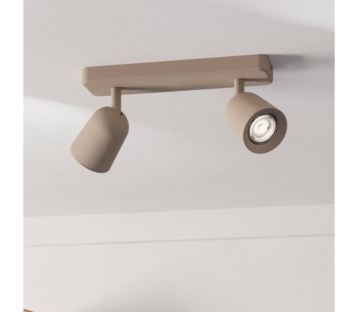 Eglo 902344 - Bodové svietidlo CAMALDOLI 2xGU10/10W/230V béžové 902344