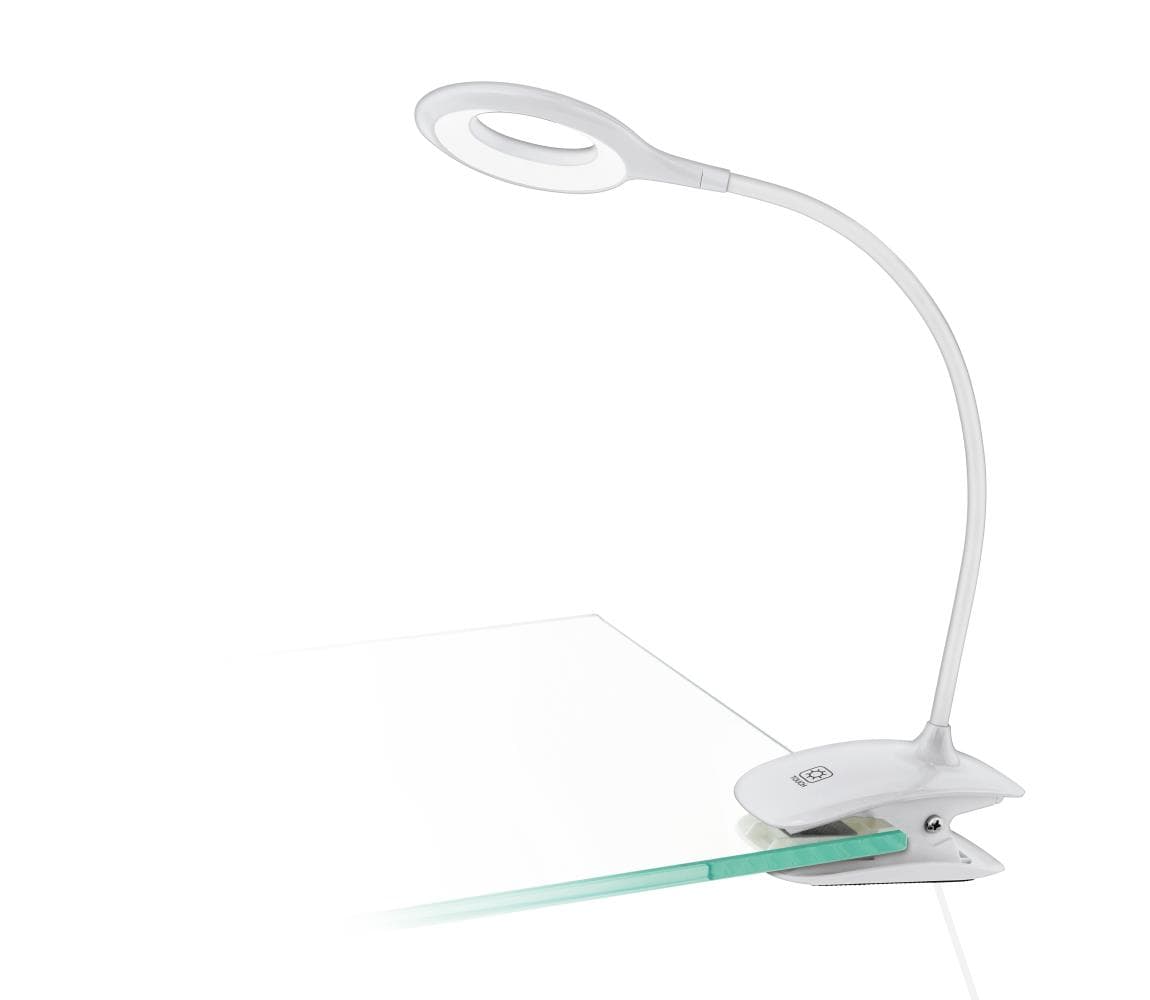 Eglo 902372 - Stmievateľná LED lampa s klipom CABADO LED/3,2W/5V 500 mAh biela 902372