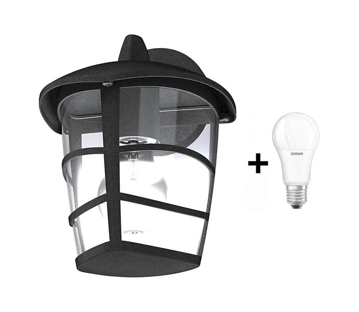 Eglo 93098 - LED Vonkajšie nástenné svietidlo ALORIA 1xE27/8,5W/230V IP44 93098