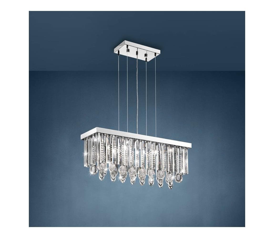 Eglo 93422 - Luster na lanku CALAONDA 7xG9/33W/230V 93422