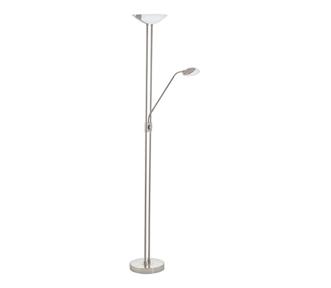 Eglo 93874 - LED stmievateľná lampa BAYA 1 LED/20W + LED/2,5W matný chróm 93874