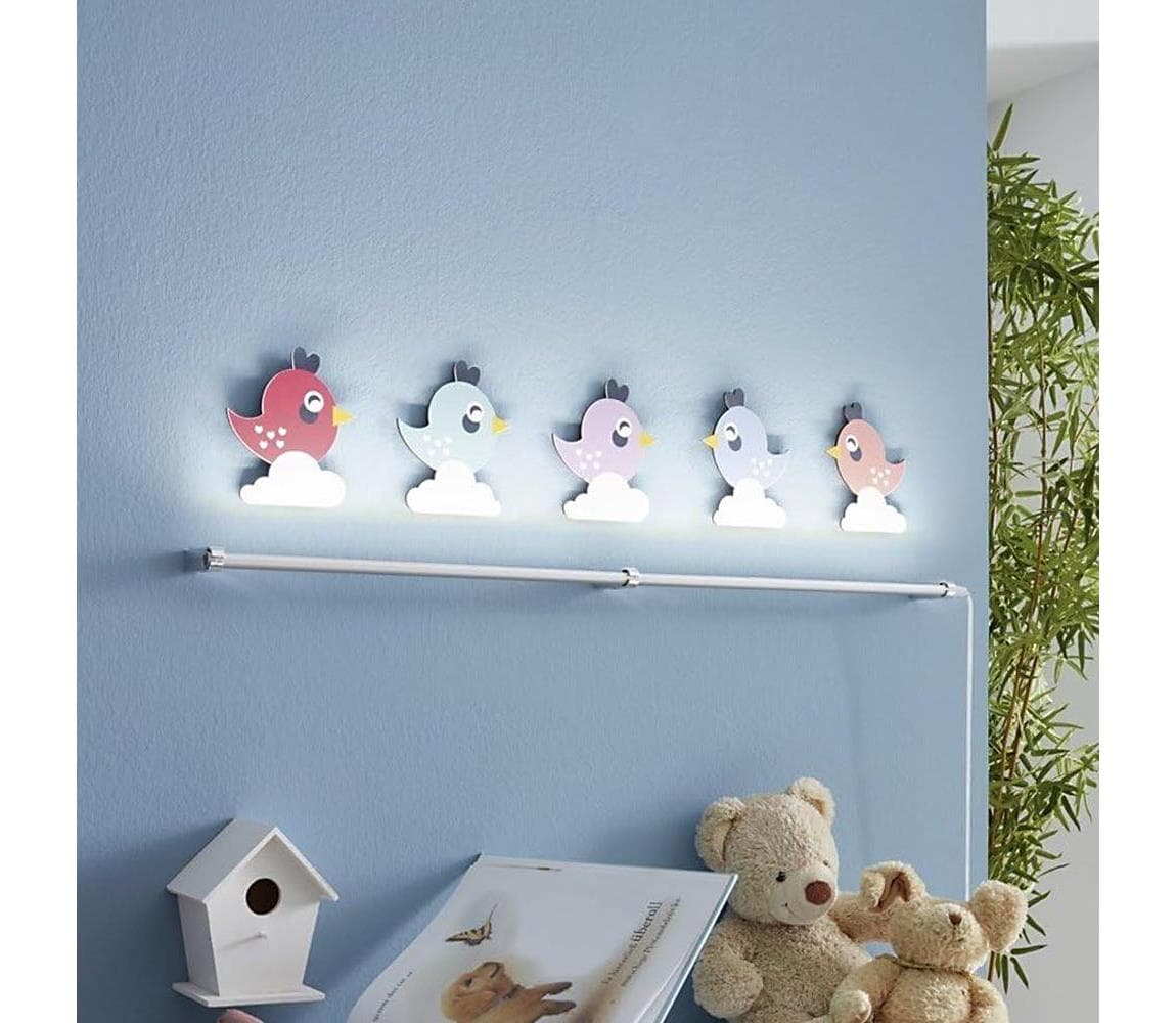 Eglo 96707 - LED Nástenné detské svietidlo SPARINO 3xLED/1,8W/230V 96707