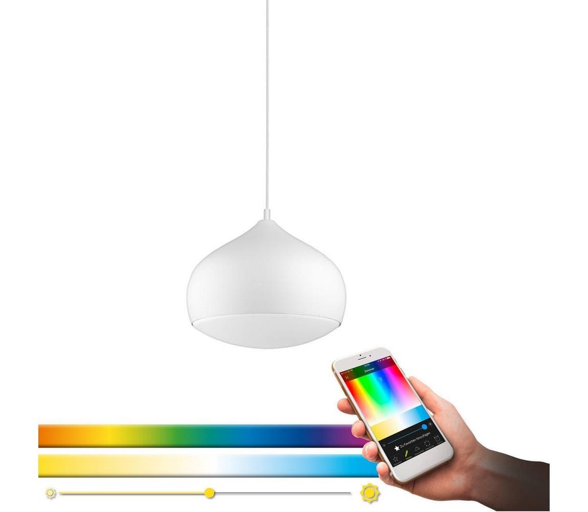 Eglo 98047 - LED RGBW Stmievateľný luster na lanku COMBA-C LED/18W/230V BT 98047