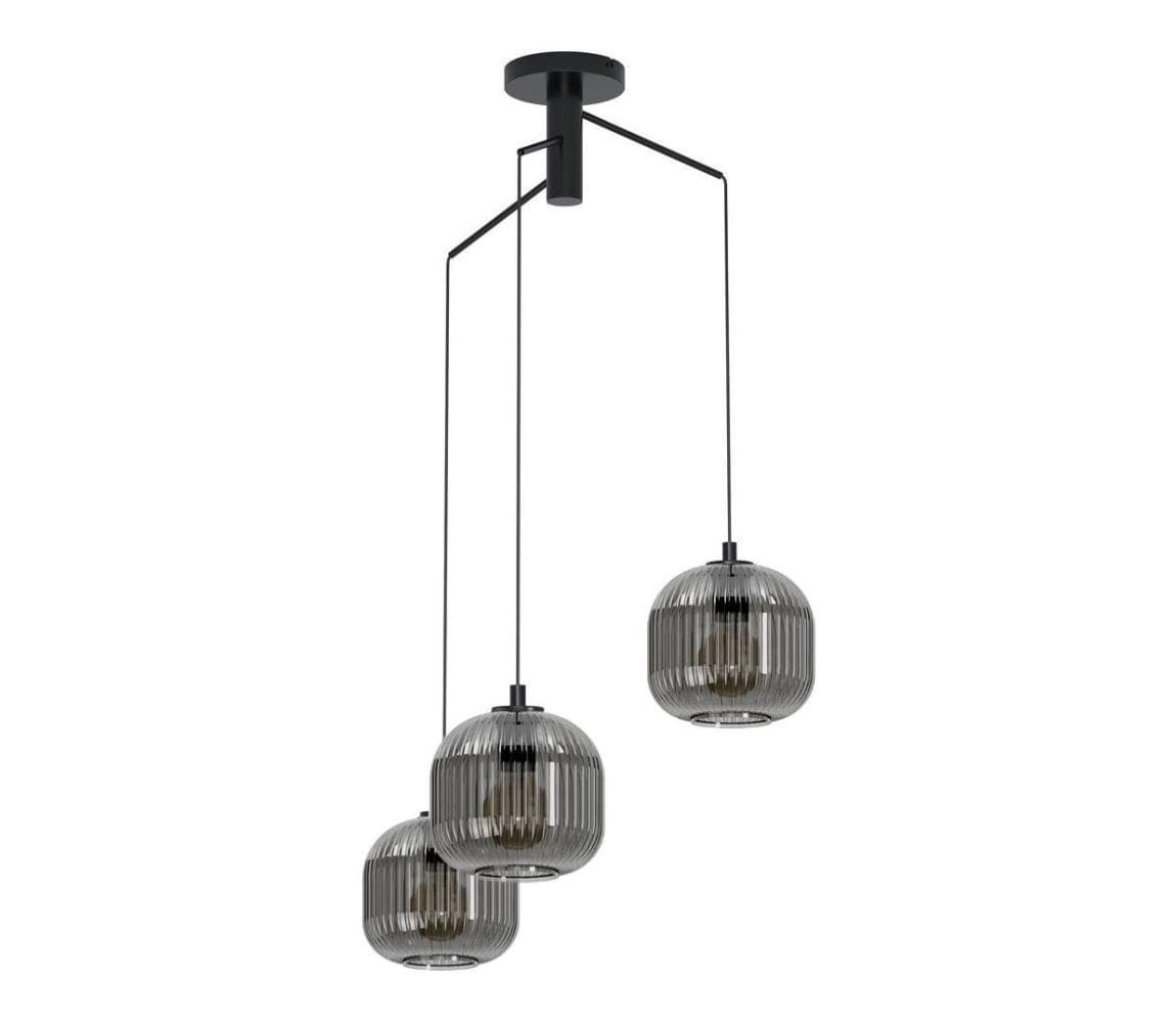 Eglo 99373 - Závesné svietidlo na lanku MANTUNALLE 3xE27/40W/230V 99373