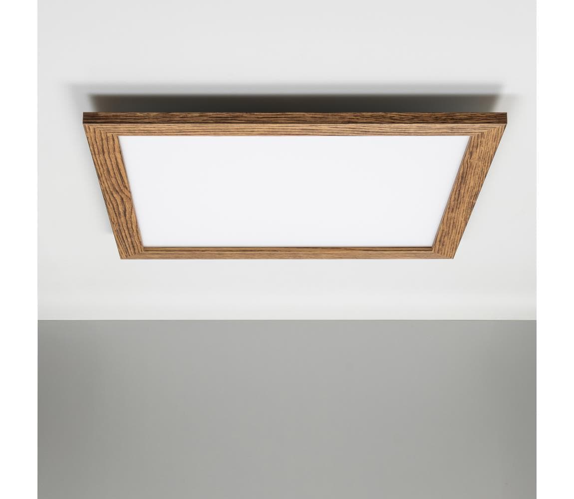 Eglo - LED RGBW Stmievateľný panel SALOBRENA-C LED/30,5W/230V hnedá + DO 1xEG96663+1xEG99433
