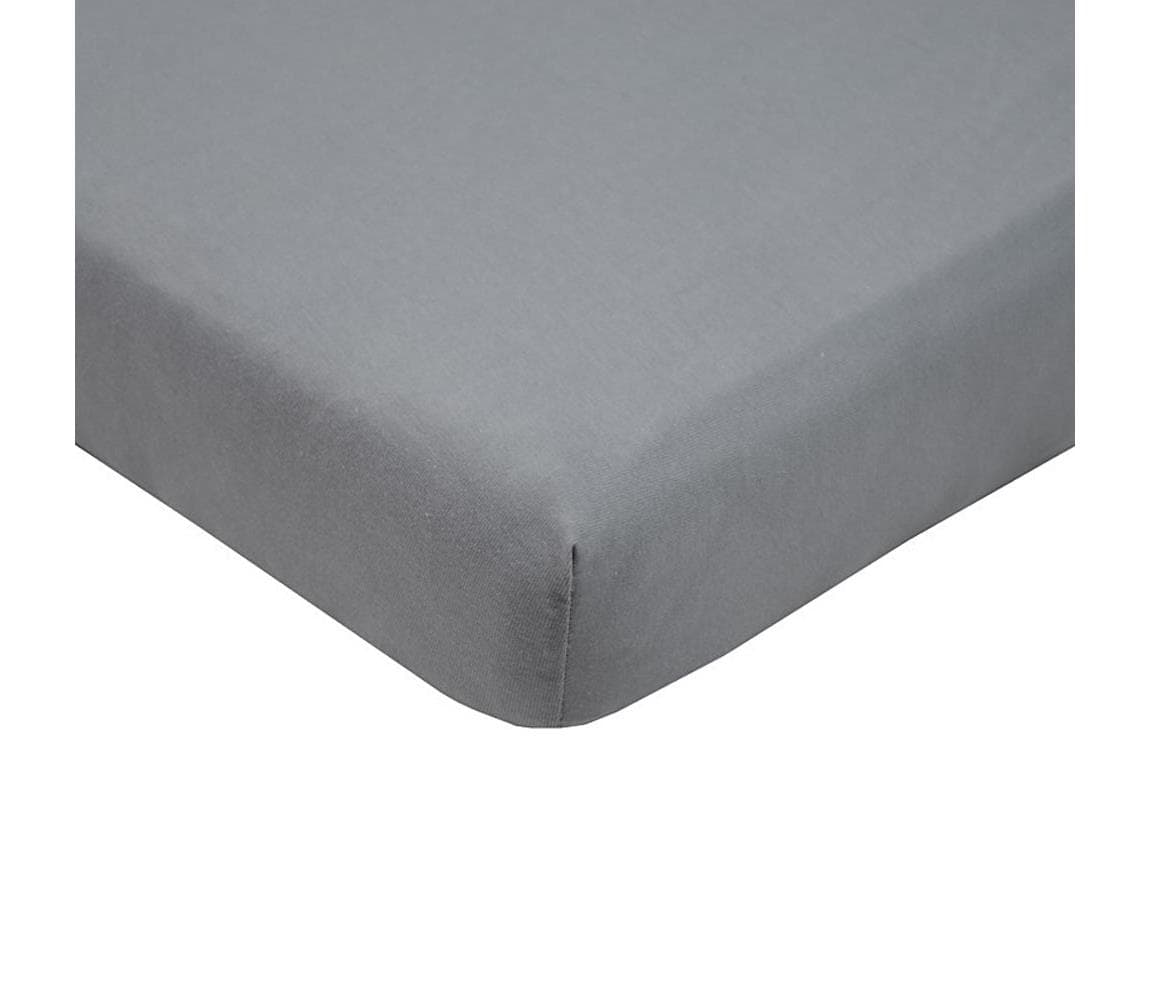 EKO - Nepremokavé prestieradlo s gumičkou JERSEY 120x60 cm šedá P-01-M-GREY