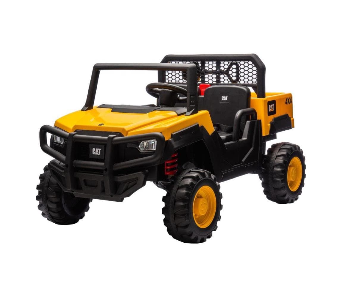 Buddy Toys Elektrické autíčko CAT 60W/7500 mAh žltá/čierna + DO 57003455