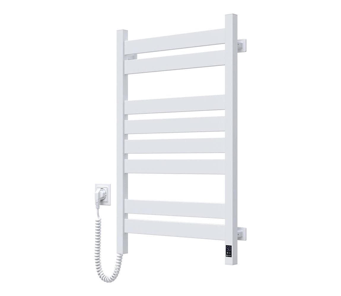 Navin Elektrický sušiak na uteráky s termostatom LARGO 168W 80x50 cm biely ľavý 12-844153-5080