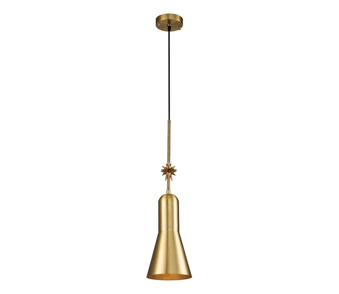 Elstead ETOILE-P-M-AB - Luster na lanku ETOILE 1xE27/60W/230V ETOILE-P-M-AB
