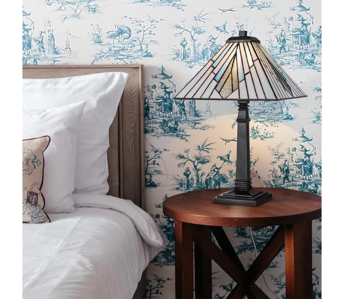 Elstead TF-ALDERLEY-TL-L - Stolová lampa Tiffany ALDERLEY 1xE27/60W/230V TF-ALDERLEY-TL-L
