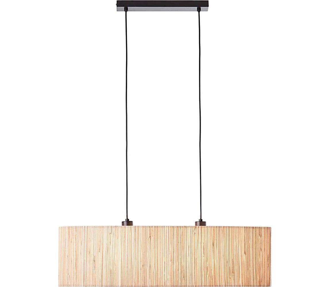 Endon 101692 - Luster na lanku LONGSHORE 2xE27/10W/230V béžová 101692